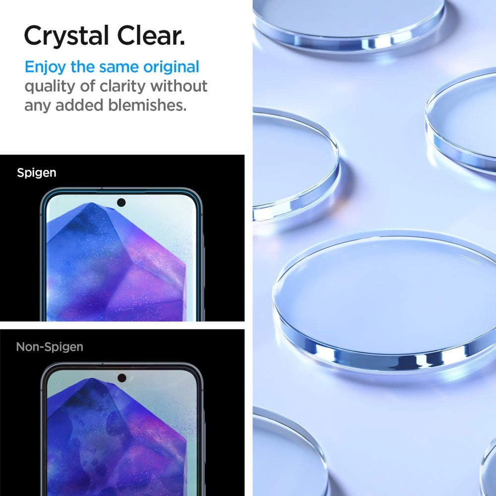 Spigen Glass tR AlignMaster 2 Pack - Samsung Galaxy A55_9