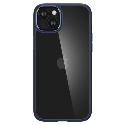 Spigen Crystal Hybrid iPhone 15 Plus Case - Clear Blue - OUTLET_4