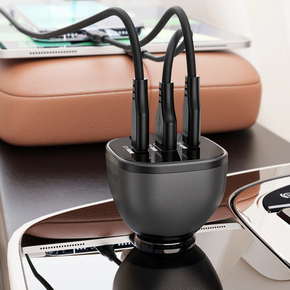 Acefast B14 car charger 165W 2x USB-C 1x USB-A - black_6