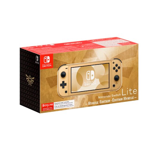 Switch Lite - Hyrule-Edition, Spielkonsole_0