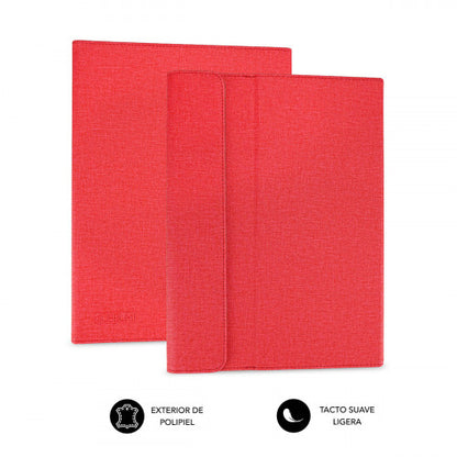 SUBBLIM SUB-CUT-1CT002 funda para tablet 25,6 cm (10.1") Folio Rojo_2
