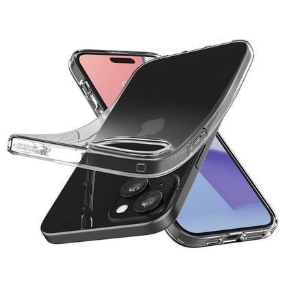 Spigen Liquid Crystal iPhone 15 Plus Case - Clear - OUTLET_6