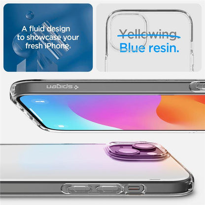 Spigen Liquid Crystal iPhone 15 Plus Case - Clear - OUTLET_8