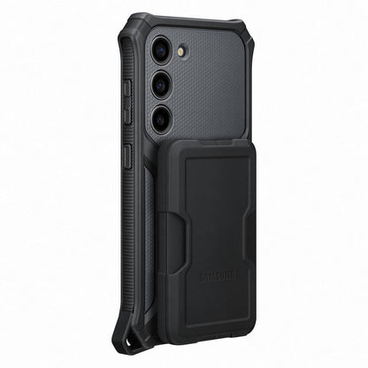 Samsung Rugged Gadget Case for Samsung Galaxy S23 Rugged Cover Ring Holder Stand gray (EF-RS911CBEGWW) - OUTLET_7