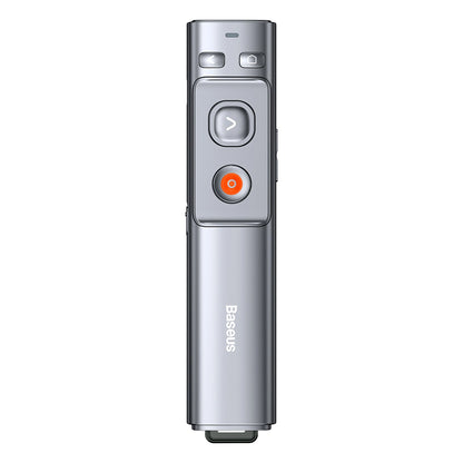 Baseus Orange Dot Multifunctionale remote control for presentation, with a laser pointer - gray_4