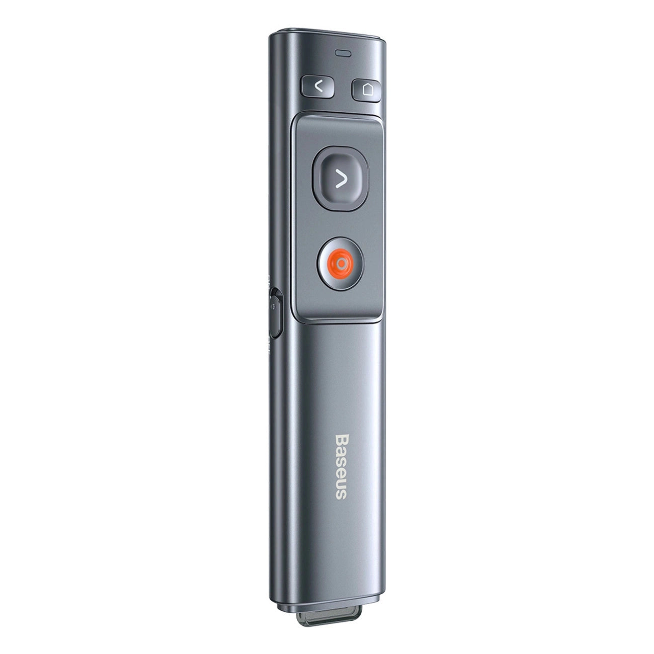 Baseus Orange Dot Multifunctionale remote control for presentation, with a laser pointer - gray_2