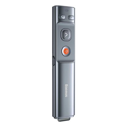 Baseus Orange Dot Multifunctionale remote control for presentation, with a laser pointer - gray_2