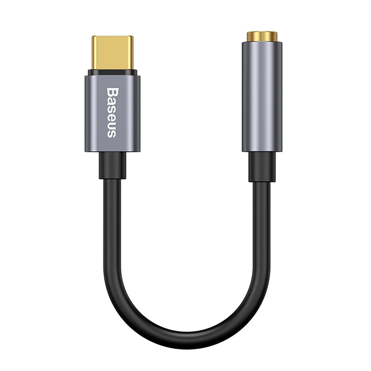 Baseus L54 adapter for USB-C headphones / mini jack 3.5mm DAC 24 bit 48 KHz - gray_0