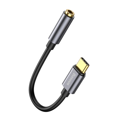 Baseus L54 adapter for USB-C headphones / mini jack 3.5mm DAC 24 bit 48 KHz - gray_2