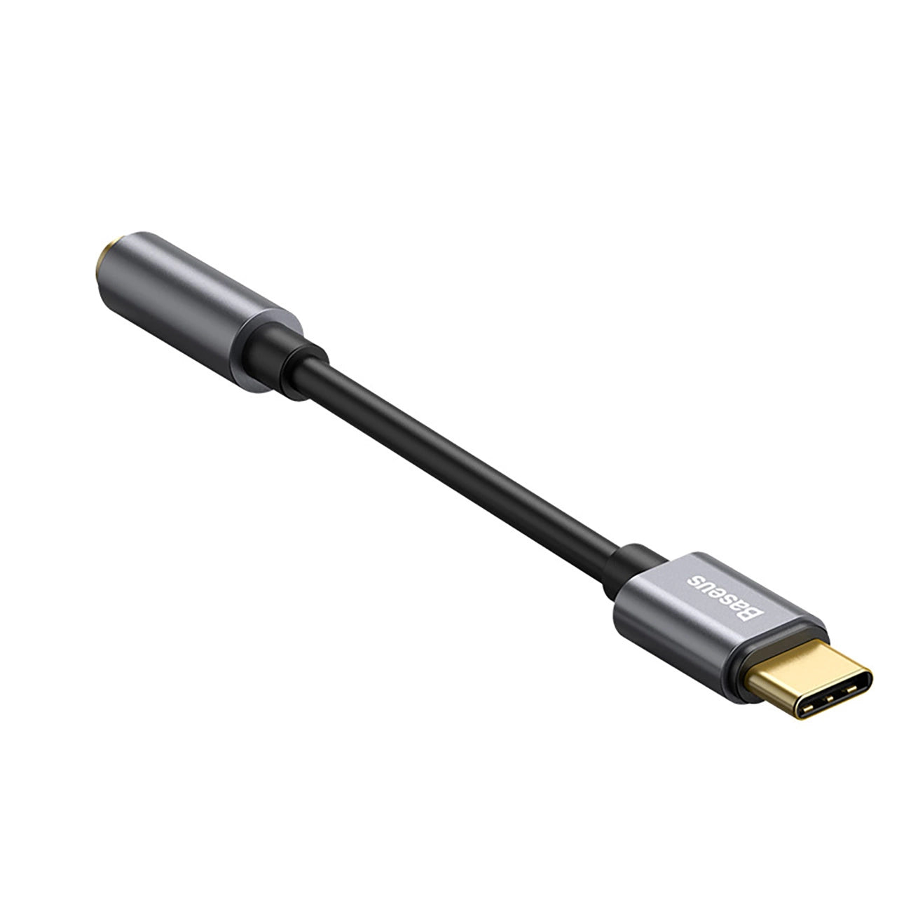 Baseus L54 adapter for USB-C headphones / mini jack 3.5mm DAC 24 bit 48 KHz - gray_5