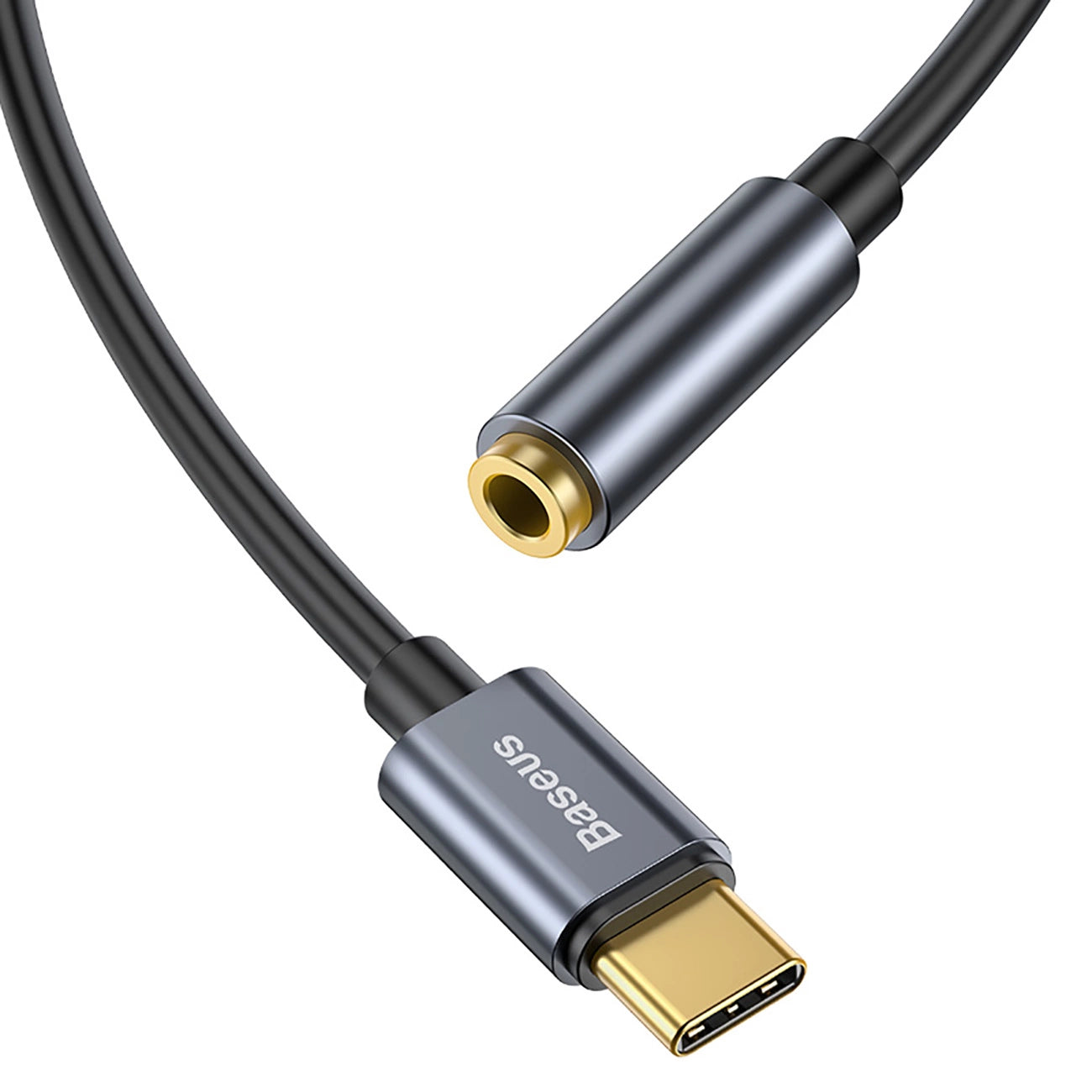 Baseus L54 adapter for USB-C headphones / mini jack 3.5mm DAC 24 bit 48 KHz - gray_7