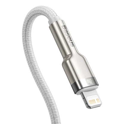 USB-C cable for Lightning Baseus Cafule, PD, 20W, 2m (white)_4