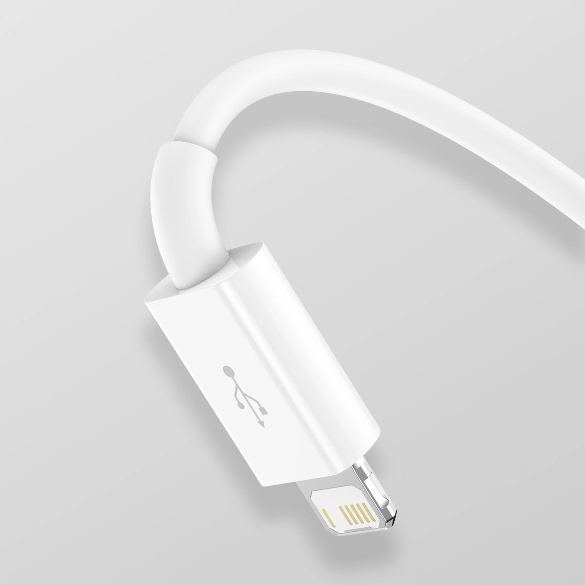 Baseus Superior Series USB-A - USB-C / Lightning / micro USB 3.5A cable 1m - white_14