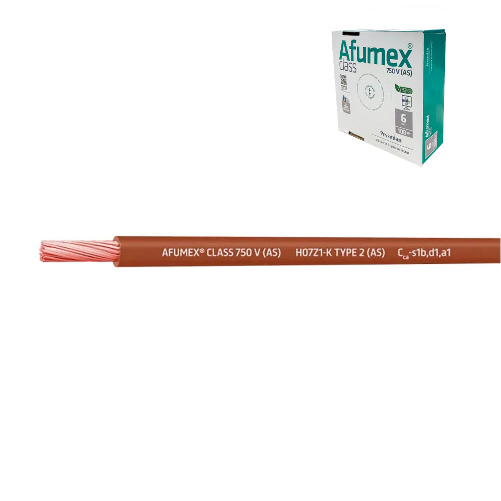 Cabo h07z1-k(as) 1,5 mmÂ² castanho euro/m_0