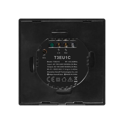Smart Switch WiFi + RF 433 Sonoff T3 EU TX (1-channel)_5