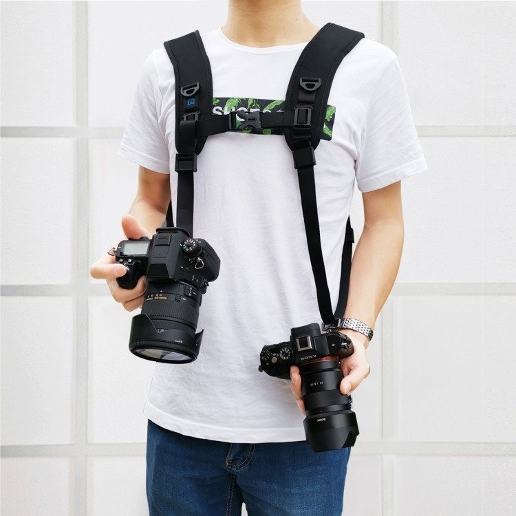Double shoulder harness Puluz for cameras PU6002_3