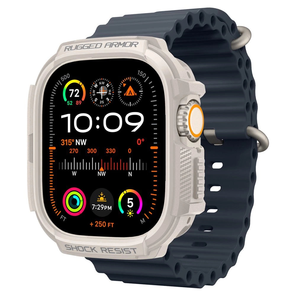 Spigen Rugged Armor Case for Apple Watch Ultra 1 / 2 (49mm) - Beige_2