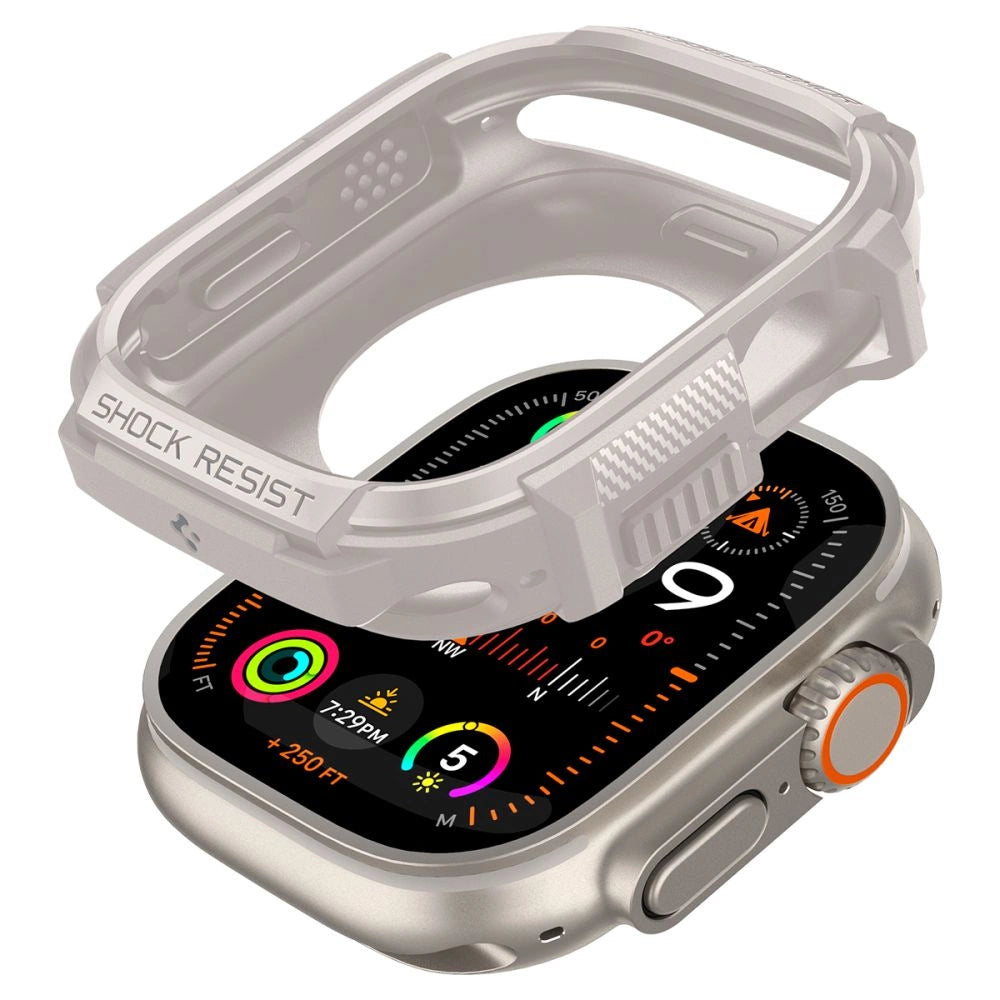 Spigen Rugged Armor Case for Apple Watch Ultra 1 / 2 (49mm) - Beige_7