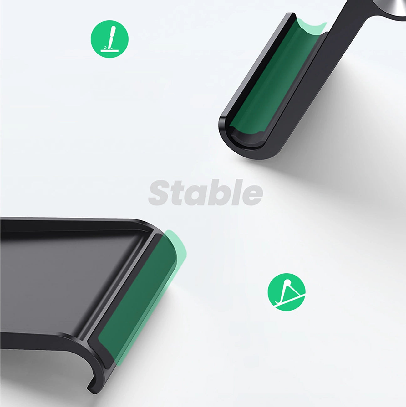 Ugreen LP106 50747 95 x 85 mm desk stand for 4-7.9" phone - black_11