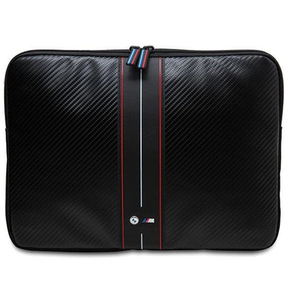 BMW Carbon &amp; Red Stripe sleeve for a 16&quot; laptop - black_0