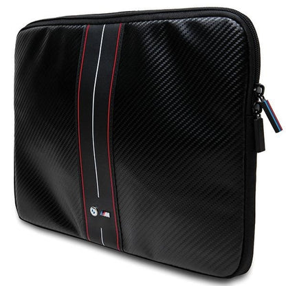 BMW Carbon &amp; Red Stripe sleeve for a 16&quot; laptop - black_1