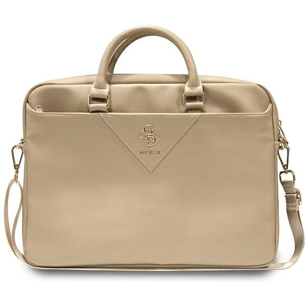 Guess Triangle 4G bag for a 16" laptop - gold_0