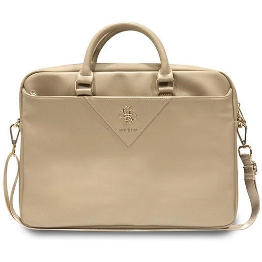 Guess Triangle 4G bag for a 16" laptop - gold_0