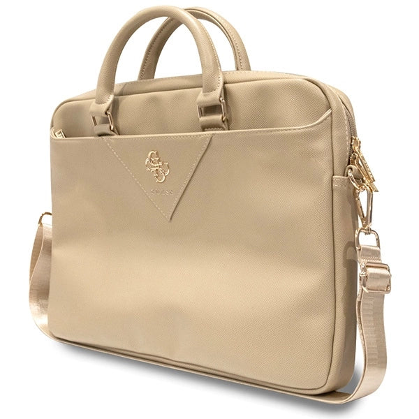 Guess Triangle 4G bag for a 16" laptop - gold_1