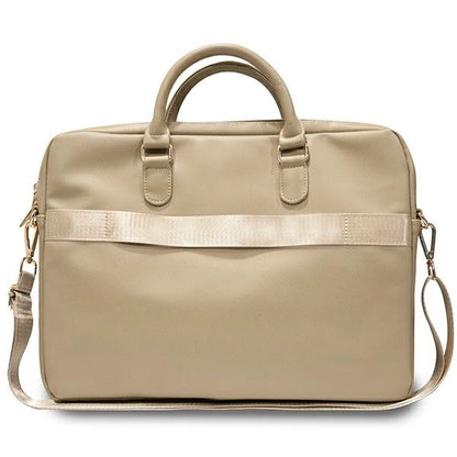 Guess Triangle 4G bag for a 16" laptop - gold_2