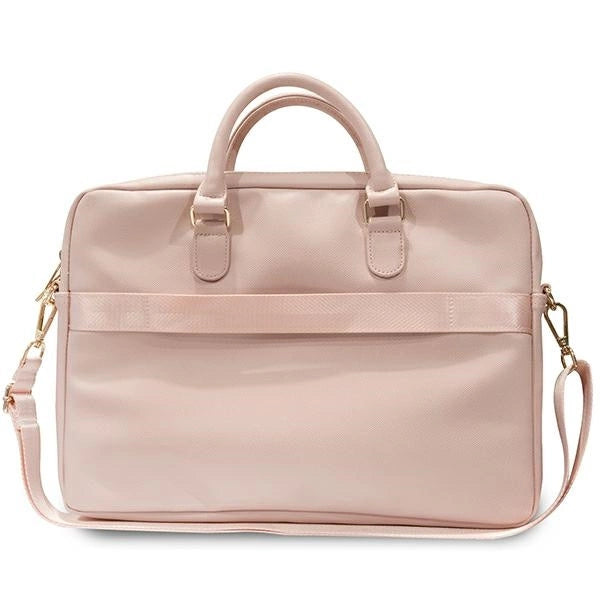 Guess Triangle 4G bag for a 16" laptop - pink_2