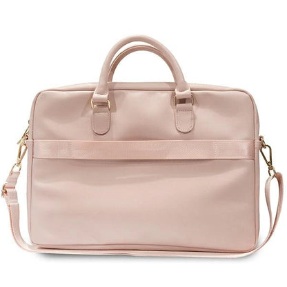 Guess Triangle 4G bag for a 16" laptop - pink_2