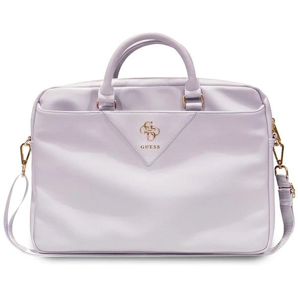 Guess Triangle 4G bag for a 16" laptop - purple_0