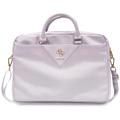 Guess Triangle 4G bag for a 16" laptop - purple_0
