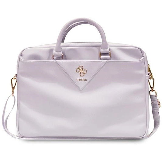 Guess Triangle 4G bag for a 16" laptop - purple_0