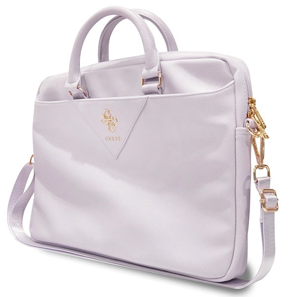 Guess Triangle 4G bag for a 16" laptop - purple_1