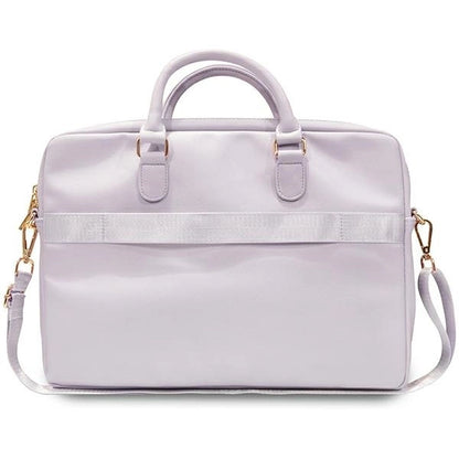 Guess Triangle 4G bag for a 16" laptop - purple_2