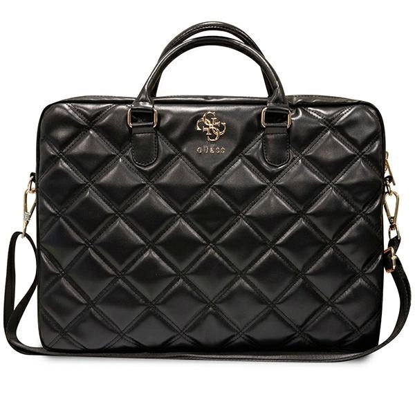 Guess 4G Quilted bag for a 16" laptop - black_0