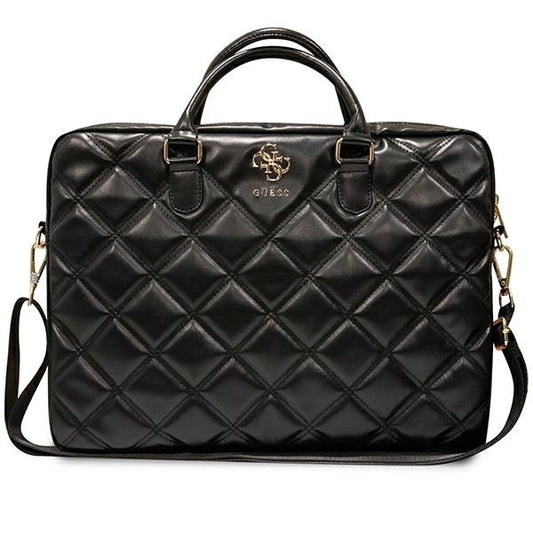 Guess 4G Quilted bag for a 16" laptop - black_0