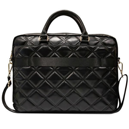 Guess 4G Quilted bag for a 16" laptop - black_2