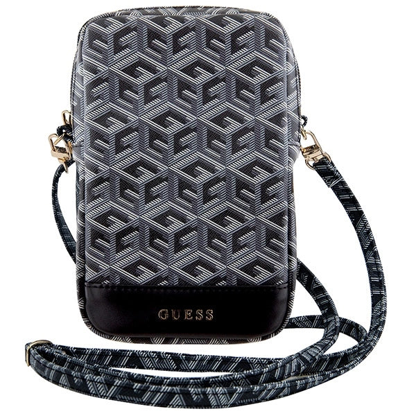 Guess Zip GCube Bottom Stripe phone bag - black_1