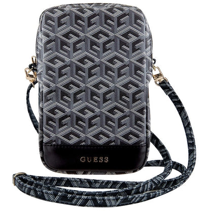 Guess Zip GCube Bottom Stripe phone bag - black_1