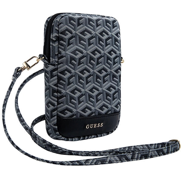 Guess Zip GCube Bottom Stripe phone bag - black_2