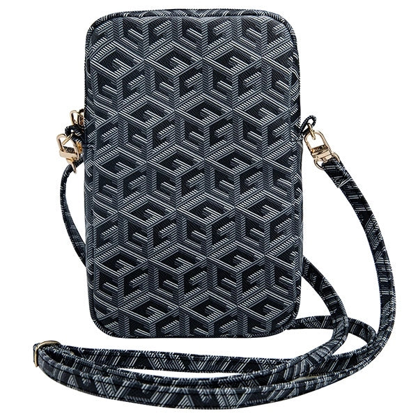 Guess Zip GCube Bottom Stripe phone bag - black_3