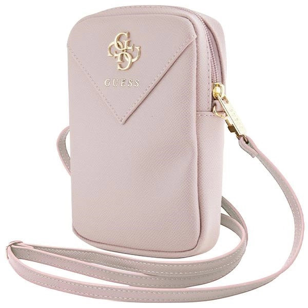 Guess Zip Triangle 4G bag - pink_0