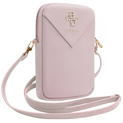 Guess Zip Triangle 4G bag - pink_2