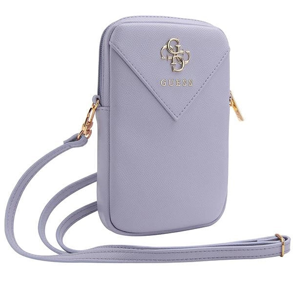 Guess Zip Triangle 4G bag - purple_0