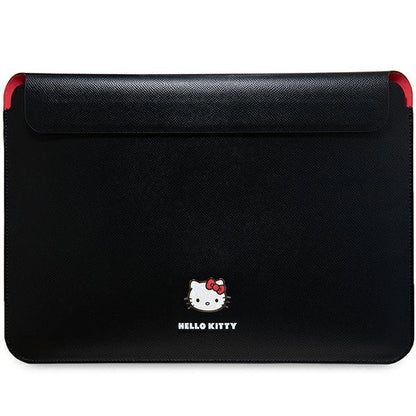 Hello Kitty PU Metal Logo case for a 14" laptop - black_0