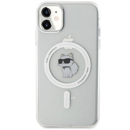 Karl Lagerfeld IML Choupette MagSafe case for iPhone 11 / Xr - transparent_2