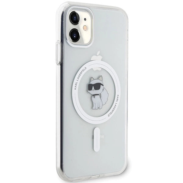 Karl Lagerfeld IML Choupette MagSafe case for iPhone 11 / Xr - transparent_3