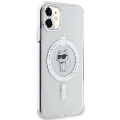 Karl Lagerfeld IML Choupette MagSafe case for iPhone 11 / Xr - transparent_3